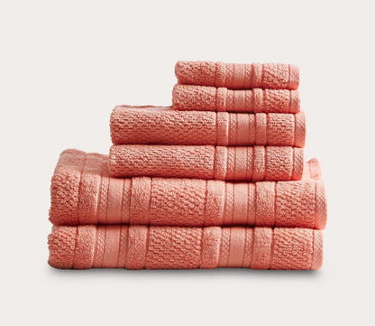 Adrien 6pc Bath Towel Set by Madison Park Essentials
