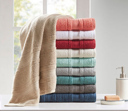 Adrien 6pc Bath Towel Set by Madison Park Essentials