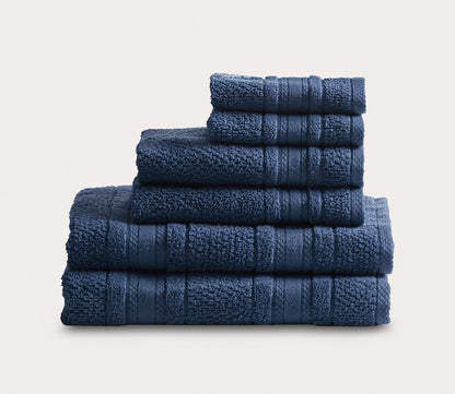 Adrien 6pc Bath Towel Set by Madison Park Essentials
