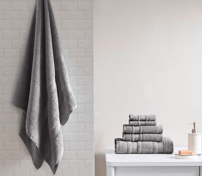 Adrien 6pc Bath Towel Set by Madison Park Essentials