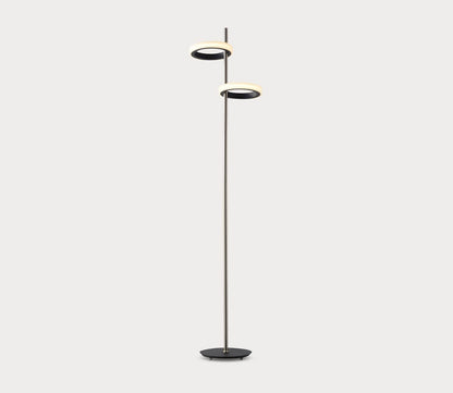 Aerial Antique Nickel Floor Lamp by Nova Lighting