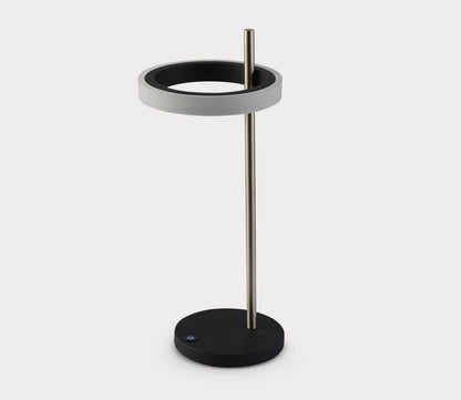 Aerial Antique Nickel Table Lamp by Nova Lighting