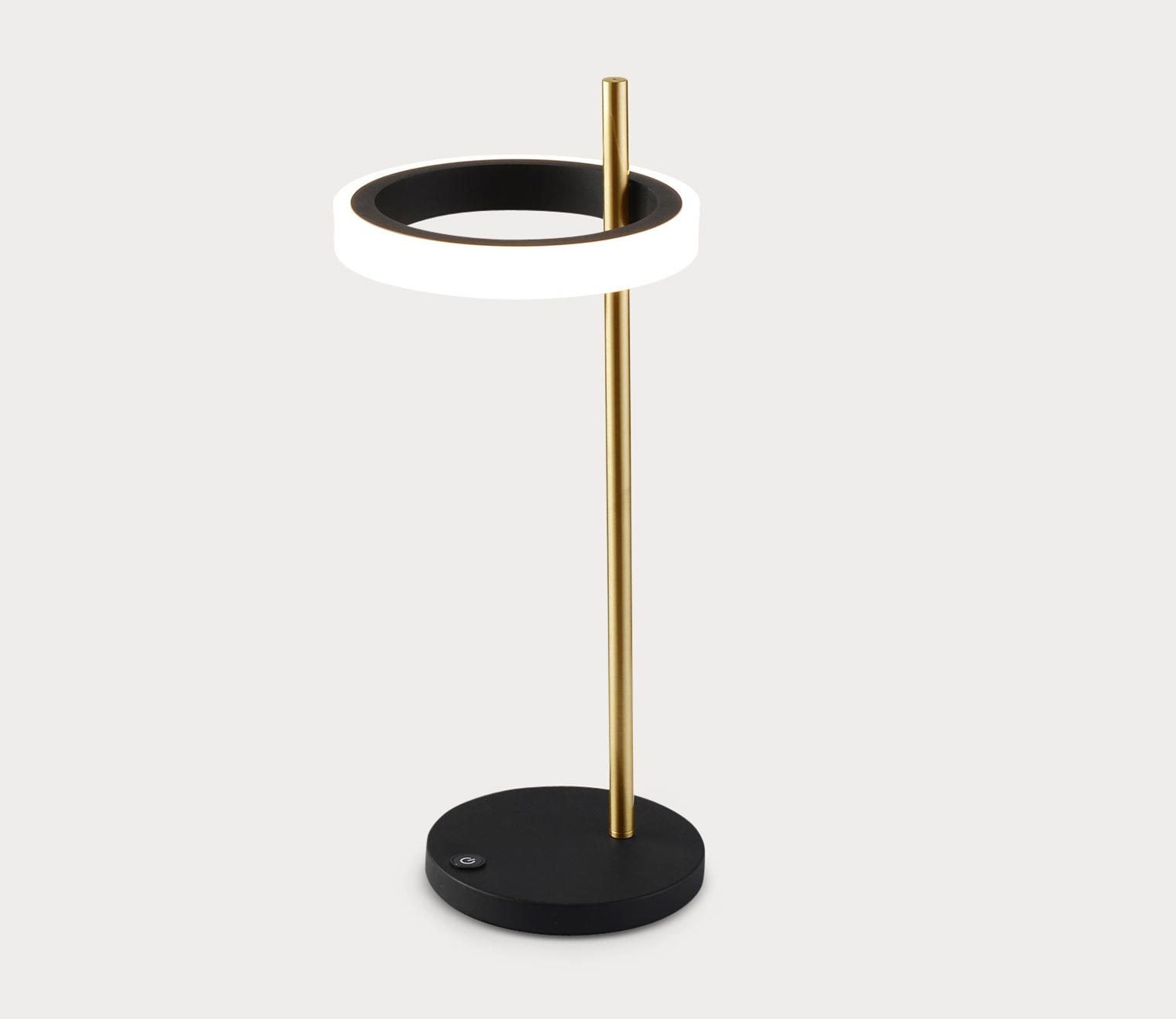 Aerial Weathered Brass Table Lamp