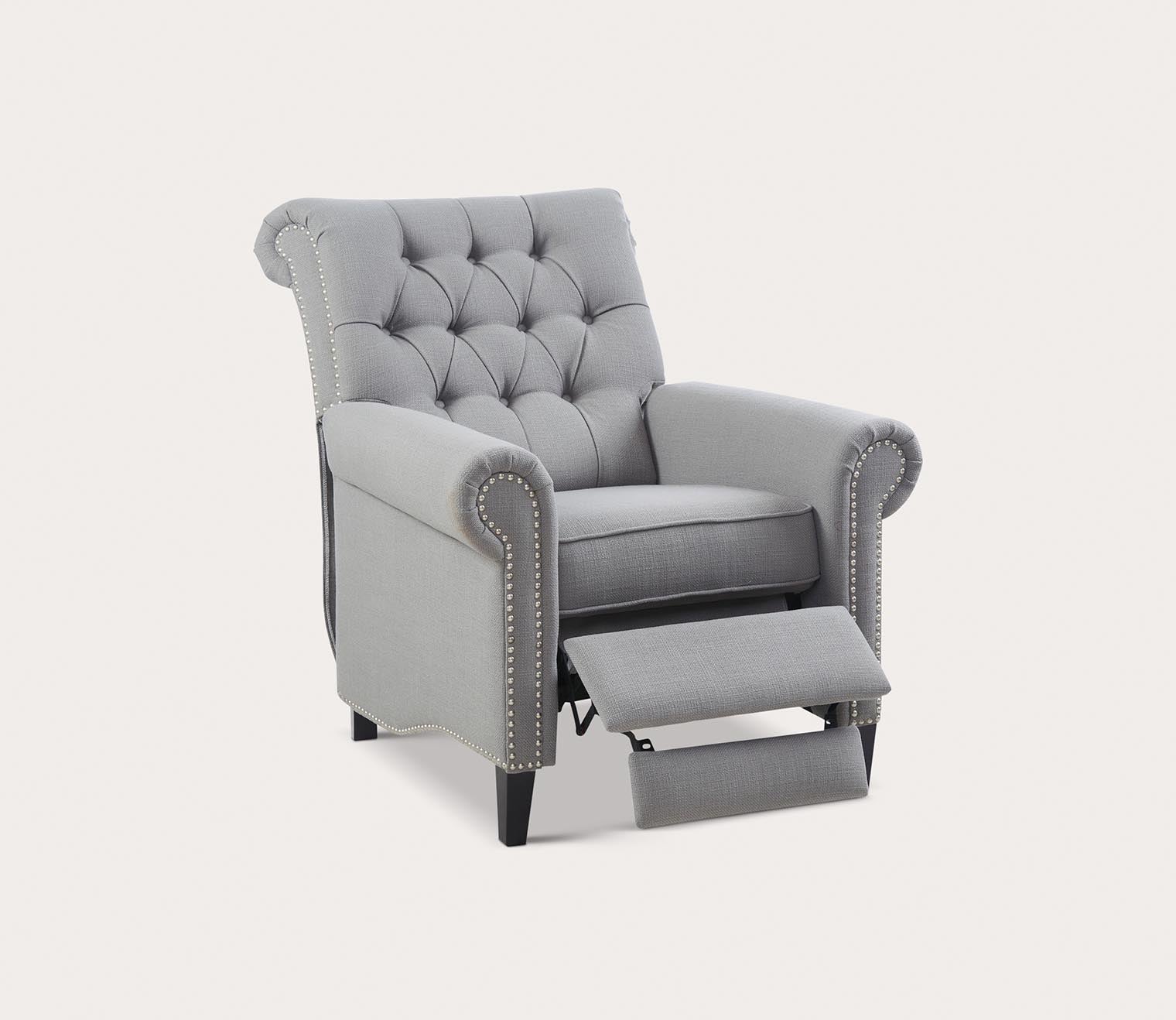 Aidan Push Back Recliner Chair by Madison Park