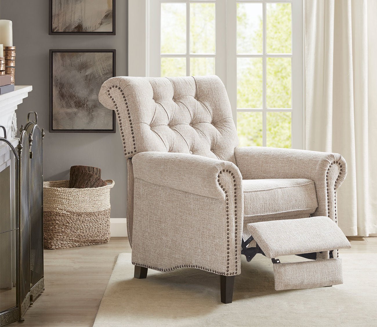 Aidan Push Back Recliner Chair