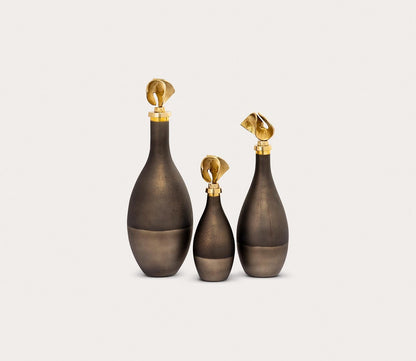 Aimee Bottles Set of 3 by Elk Home