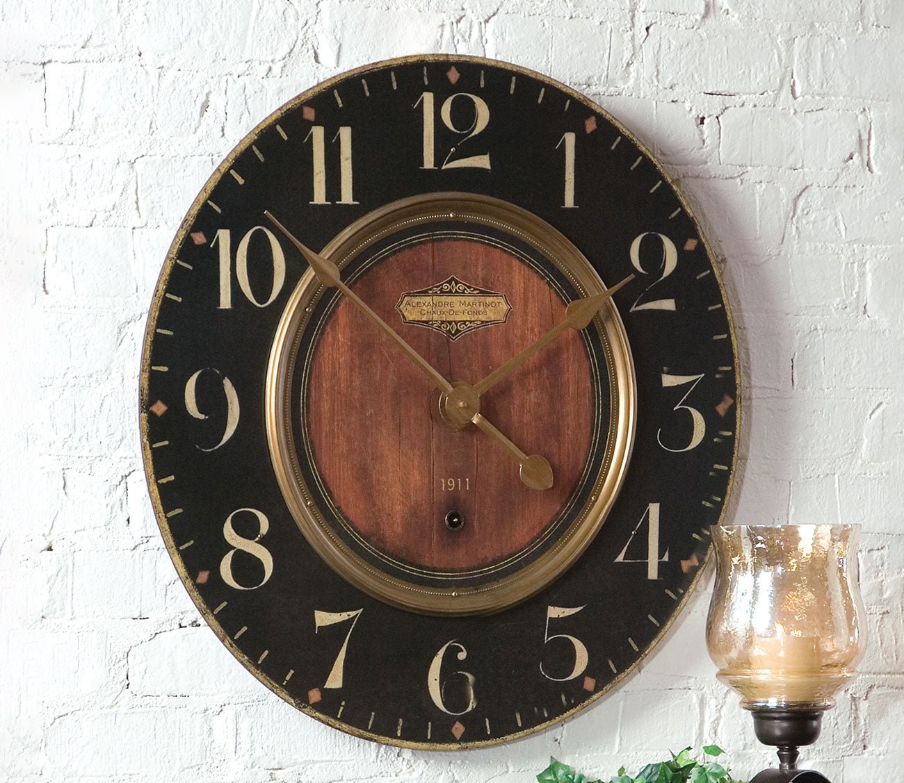 Alexandre Martinot Clock by Uttermost