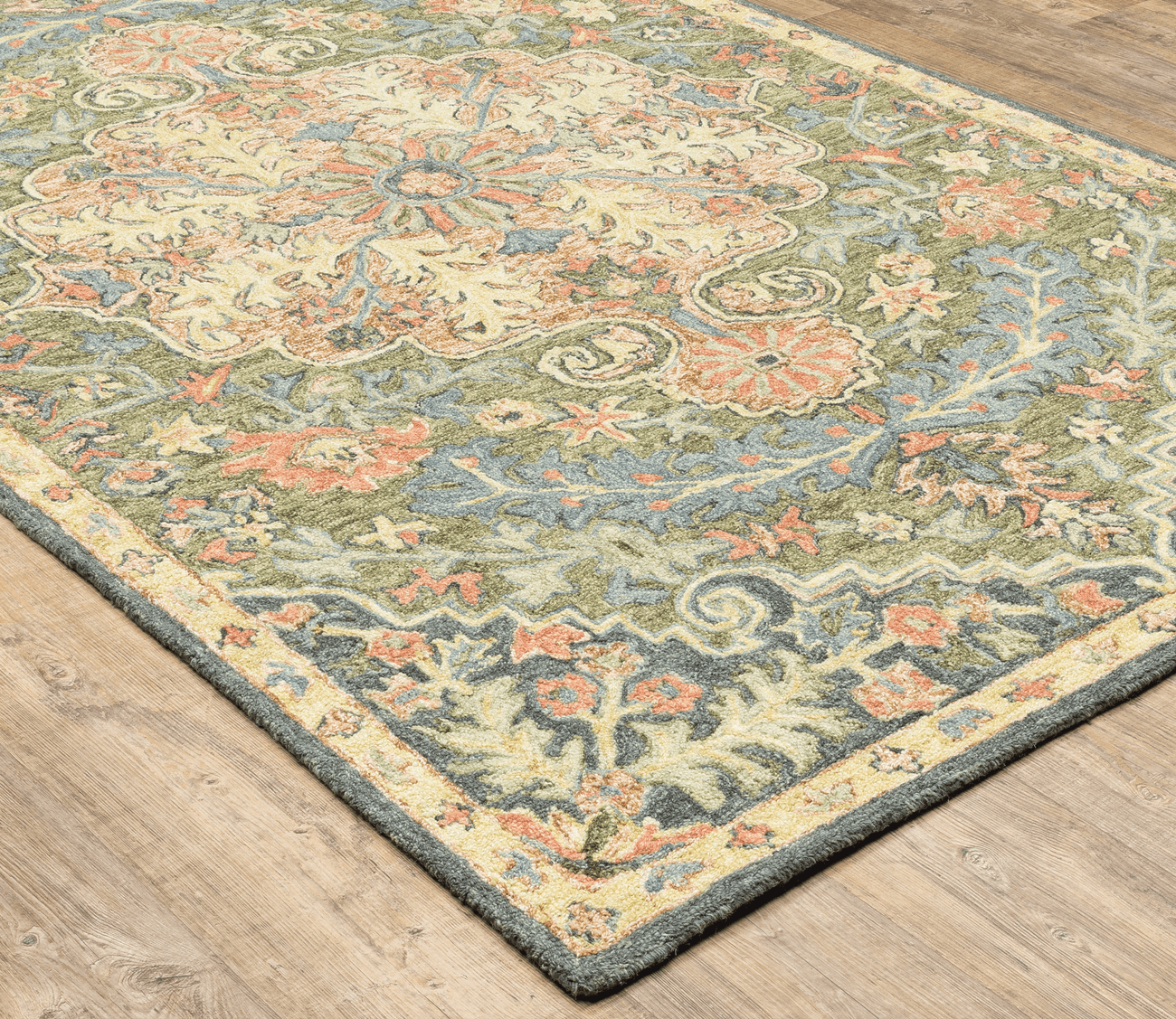 Alfresco Traditional Central Medallion Rug by Oriental Weavers