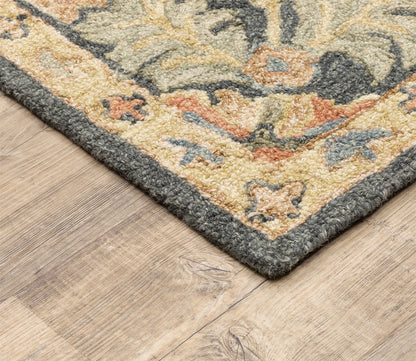 Alfresco Traditional Central Medallion Rug by Oriental Weavers