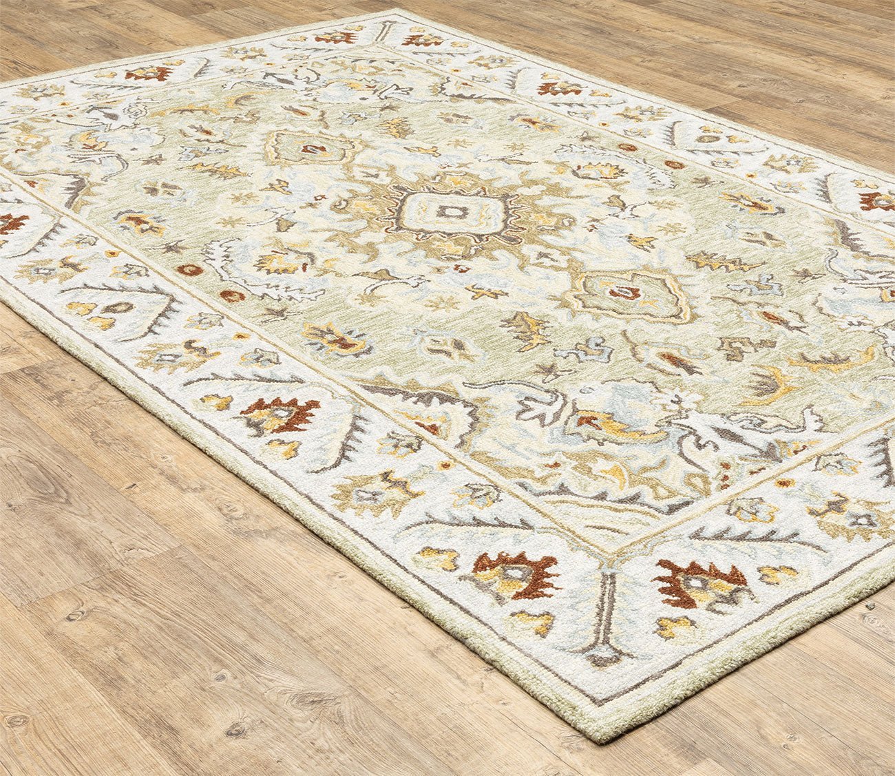 Alfresco Traditional Medallion Rug