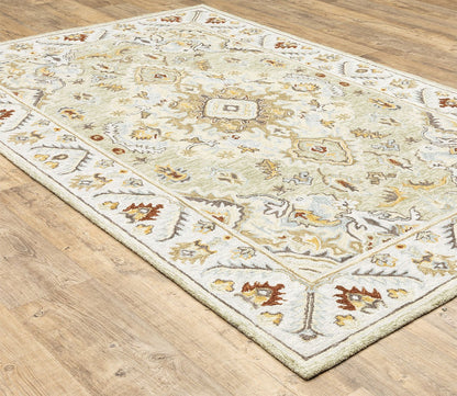 Alfresco Traditional Medallion Rug by Oriental Weavers