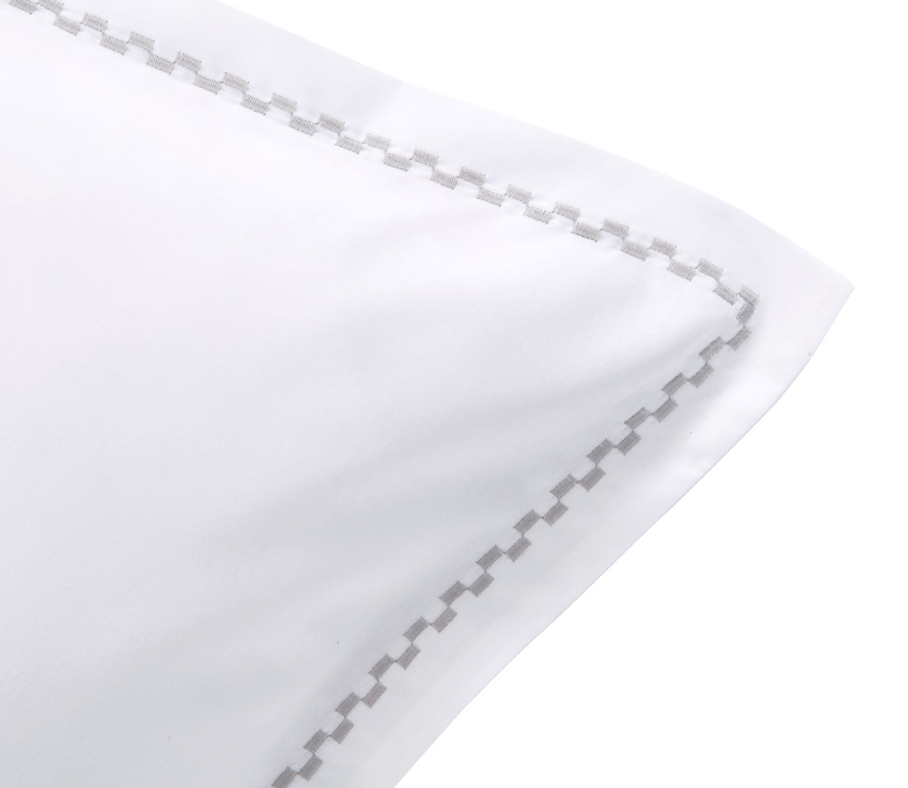 Alienor Supima Cotton Percale Pillowcase by Yves Delorme