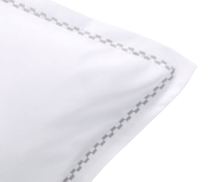 Alienor Supima Cotton Percale Pillowcase by Yves Delorme