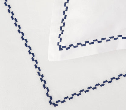 Alienor Supima Cotton Percale Pillowcase by Yves Delorme