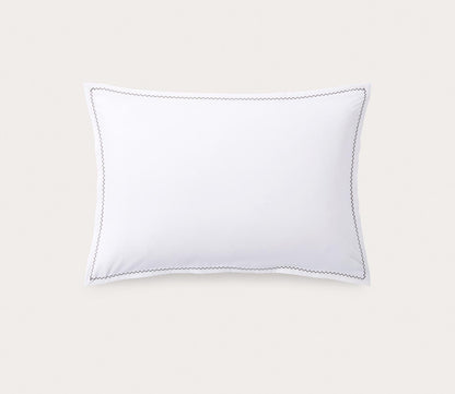 Alienor Supima Cotton Percale Pillowcase by Yves Delorme