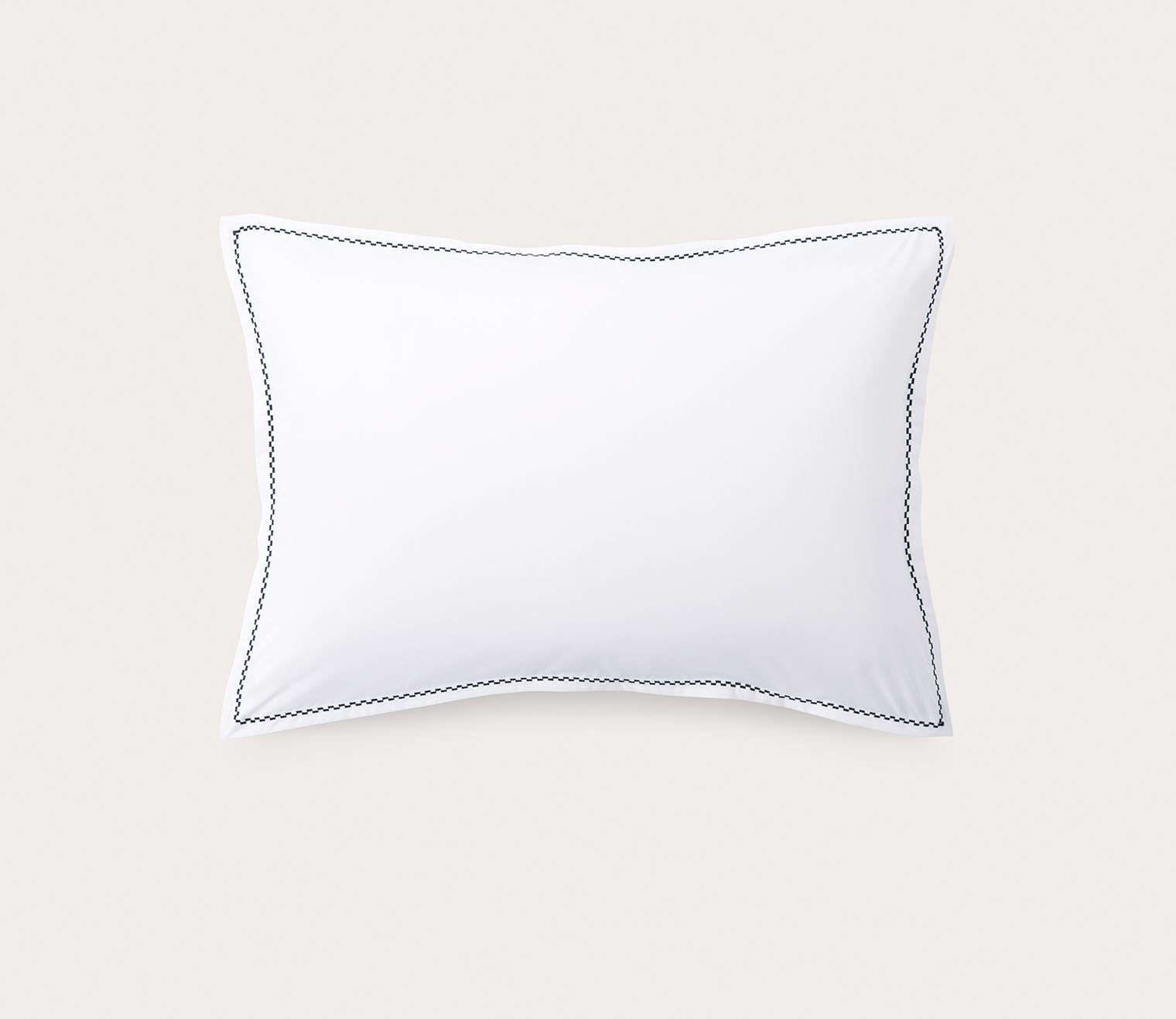 Alienor Supima Cotton Percale Pillowcase by Yves Delorme