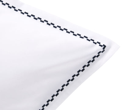 Alienor Supima Cotton Percale Pillowcase by Yves Delorme