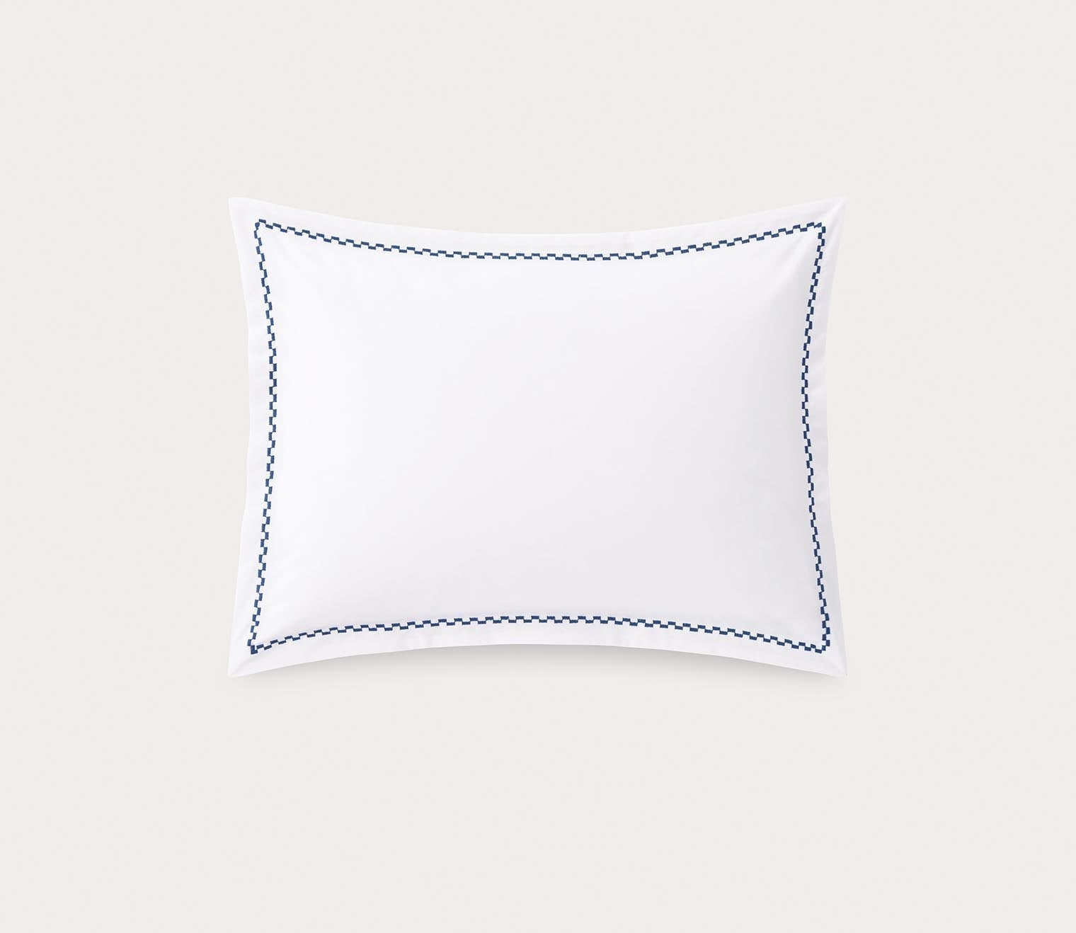 Alienor Supima Cotton Percale Pillowcase by Yves Delorme