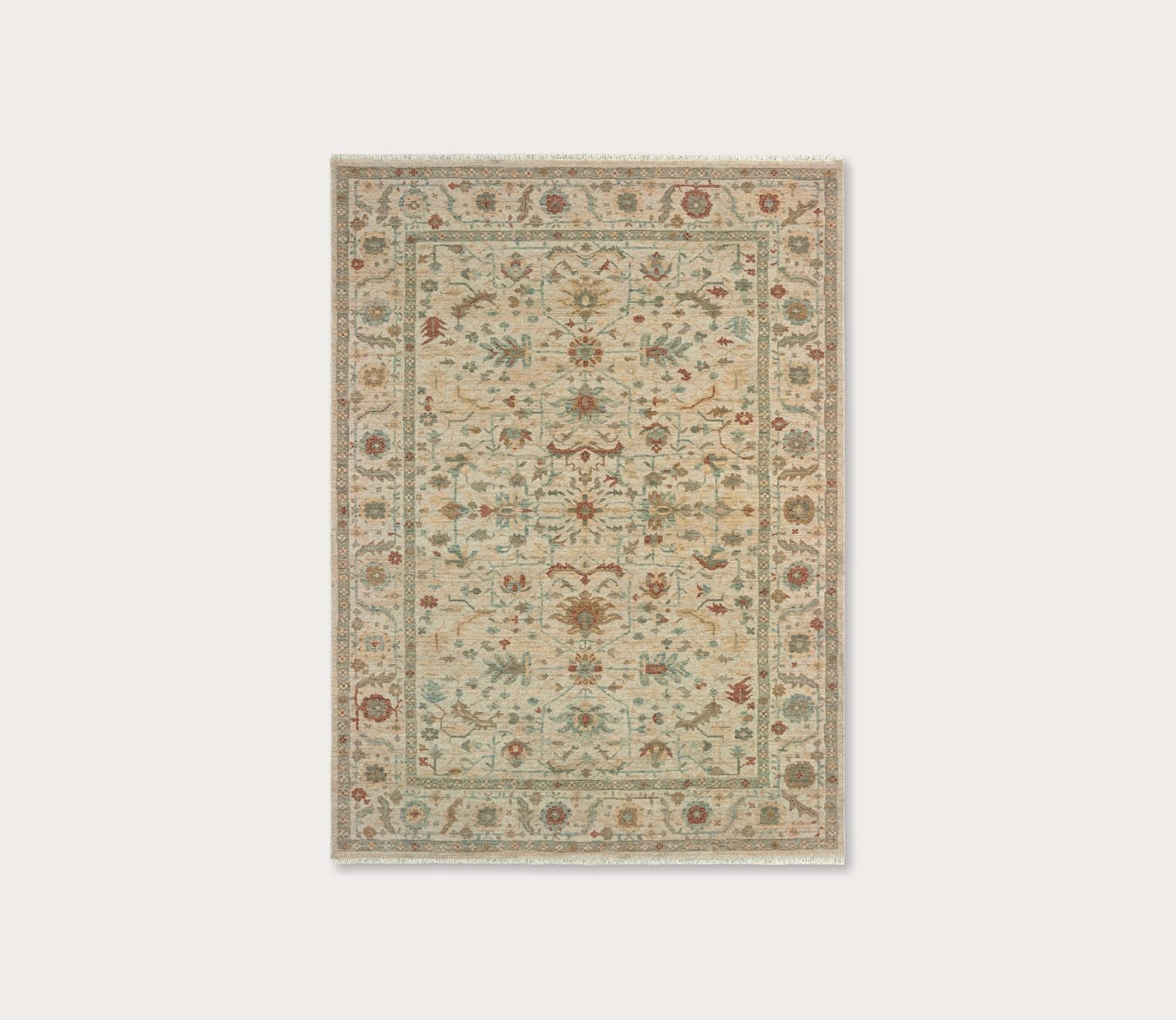 Anatolia Traditional Oriental Sand Floral Rug