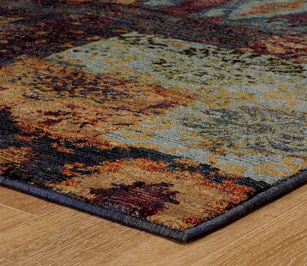 Andorra Traditional Abstract Mixed Pattern Rug
