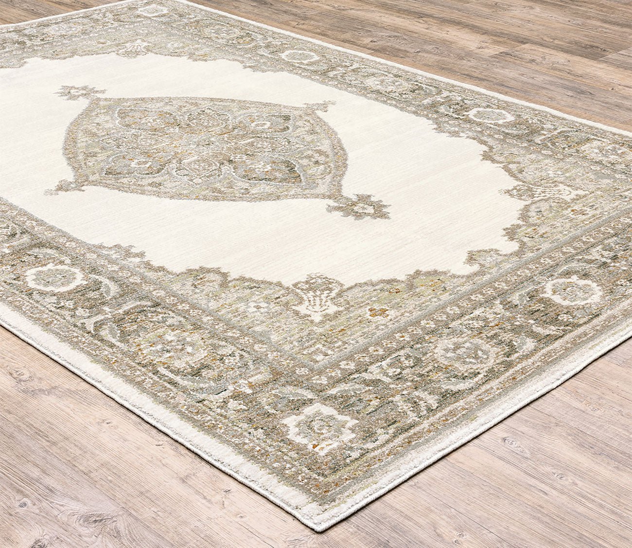 Andorra Traditional Central Medallion Rug