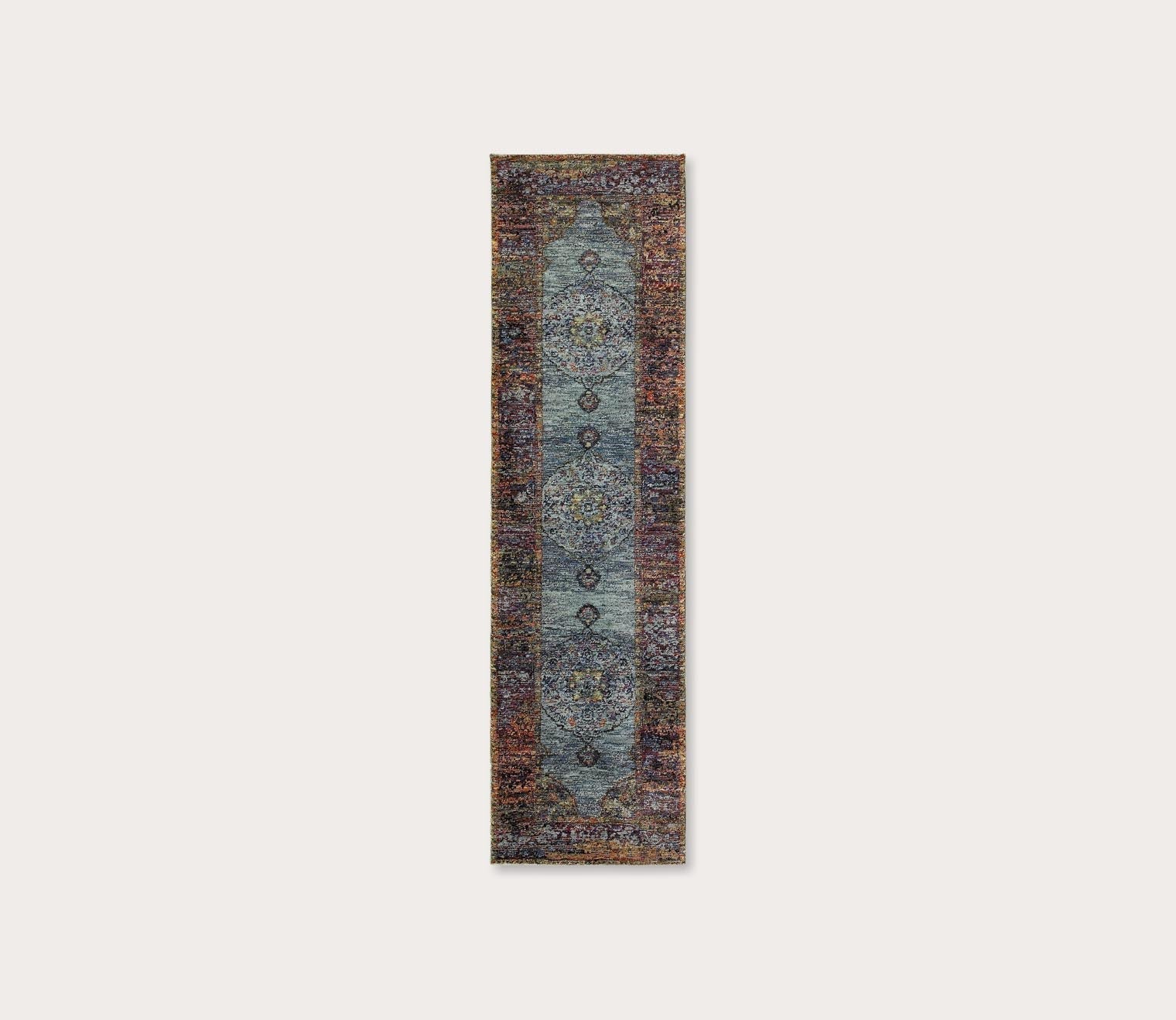 Andorra Traditional Central Oriental Medallion Rug by Oriental Weavers