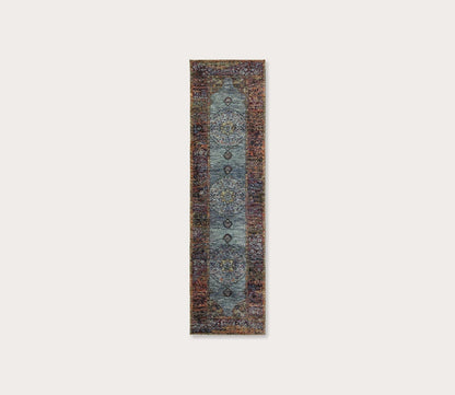 Andorra Traditional Central Oriental Medallion Rug by Oriental Weavers