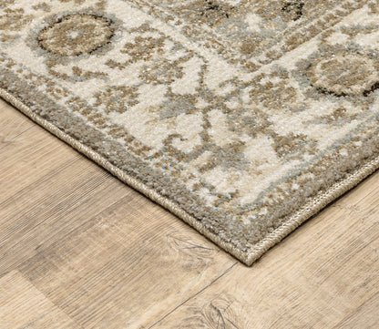 Andorra Traditional Floral Oriental Rug by Oriental Weavers