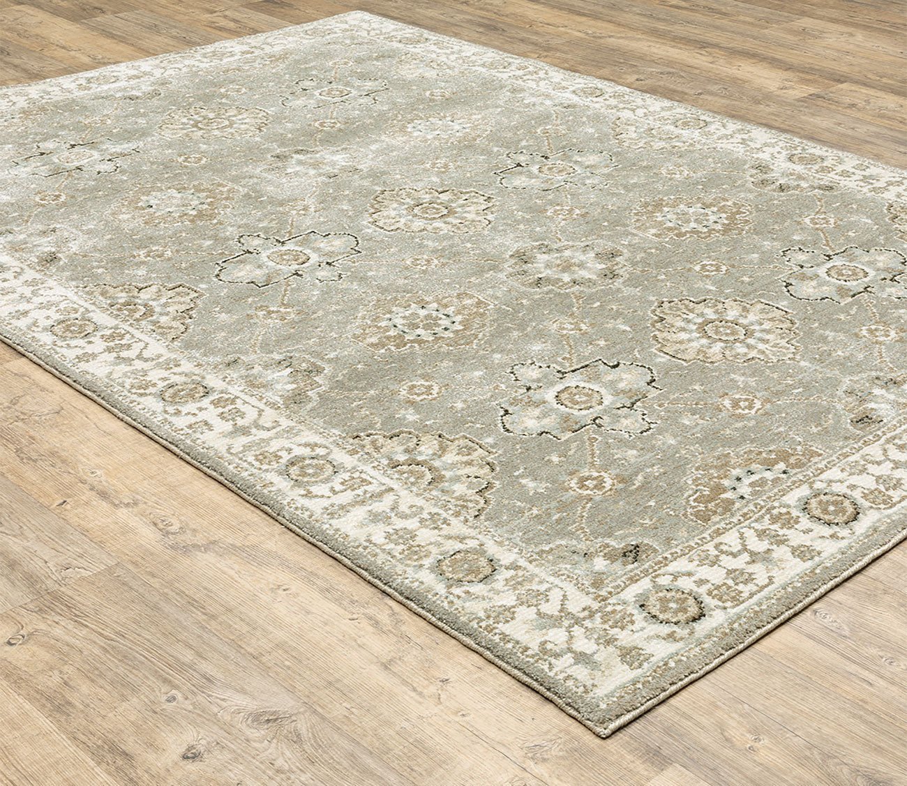Andorra Traditional Floral Oriental Rug
