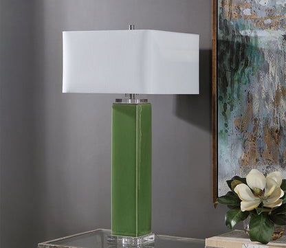 Aneeza Tropical Green Table Lamp by Uttermost