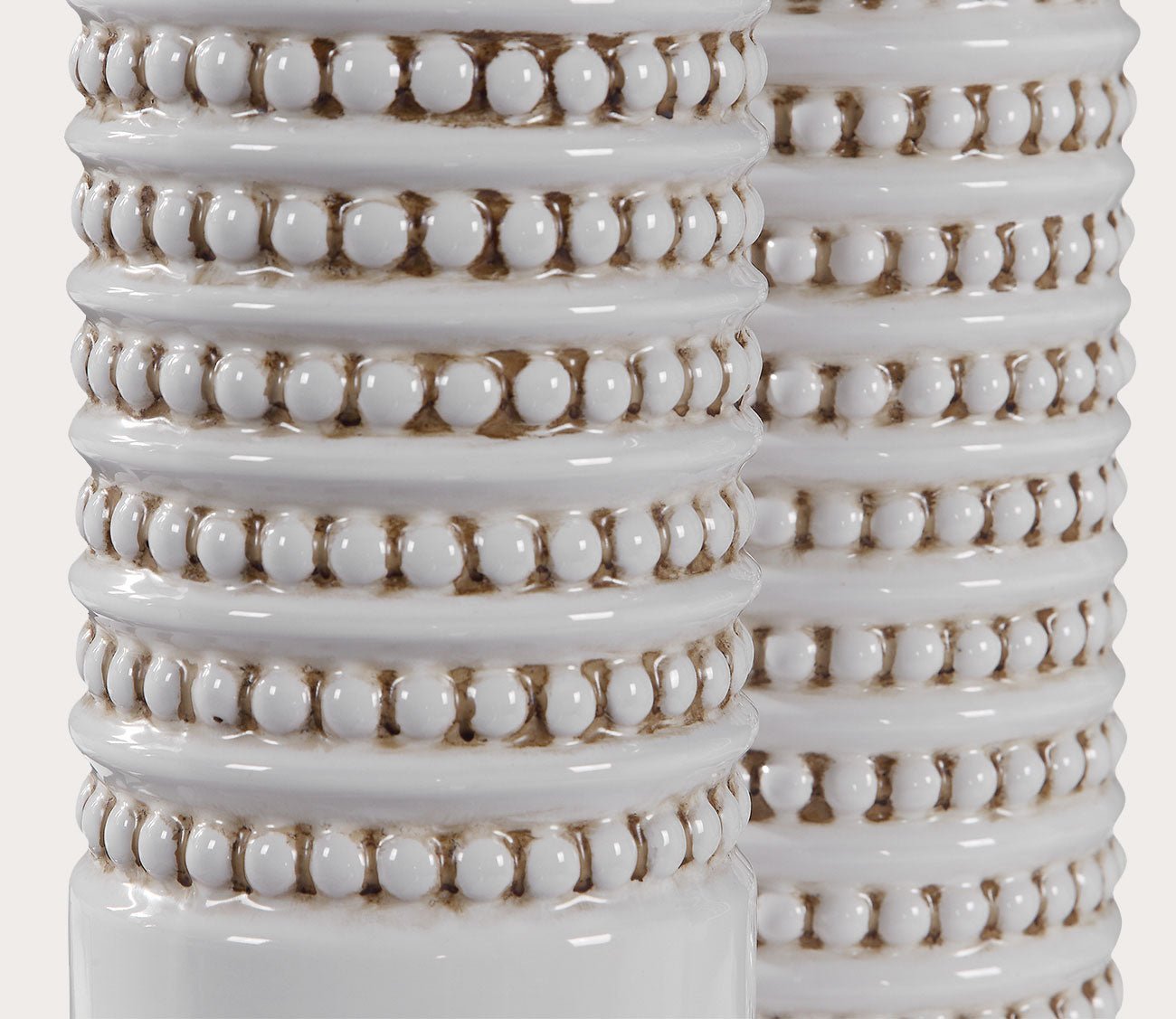 Angelou White Vases by Uttermost