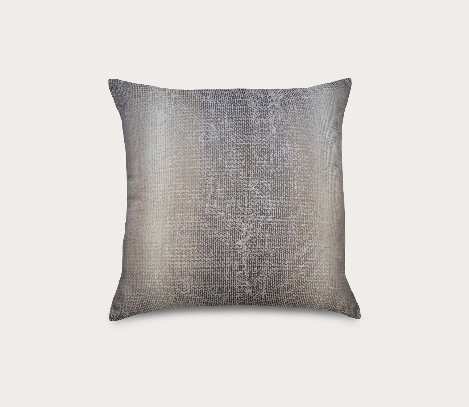 Anguilla Shimmer Ombre Jacquard Throw Pillow by Ann Gish