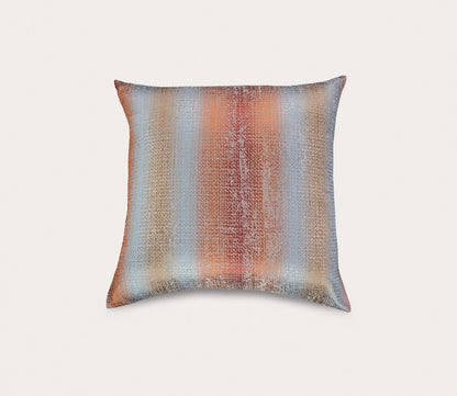 Anguilla Shimmer Ombre Jacquard Throw Pillow by Ann Gish