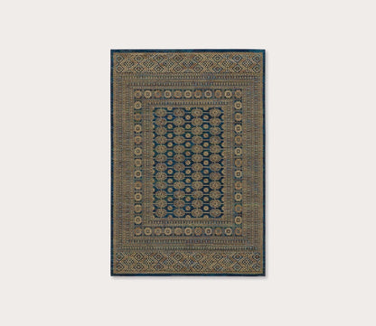 Ankara Persian Geometric Medallion Bordered Rug by Oriental Weavers