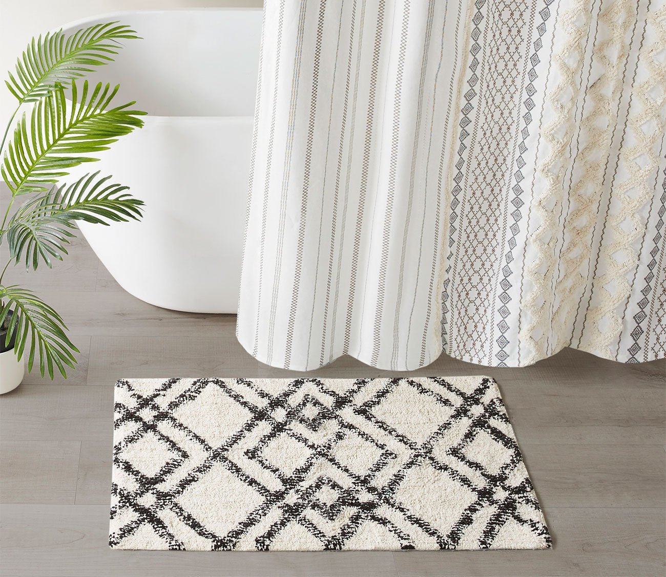 Ansel Bath Rug by INK + IVY