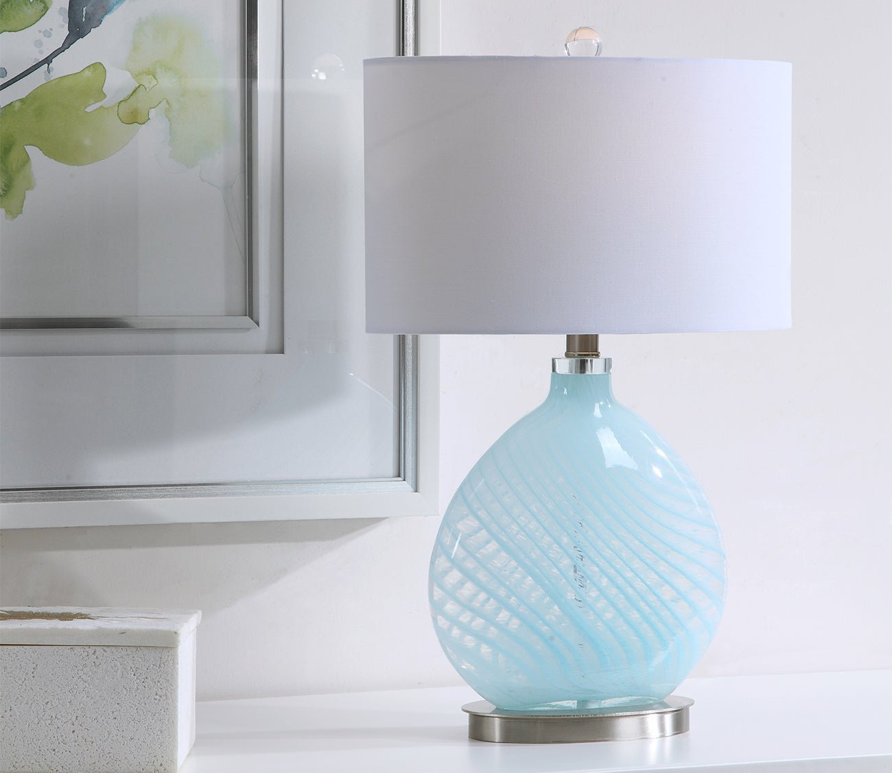 Aquata Glass Table Lamp