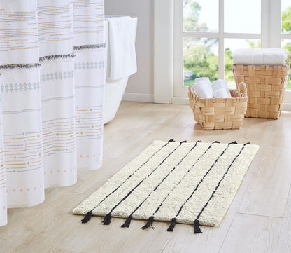 Arbor Bath Rug by INK + IVY