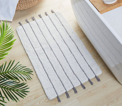 Arbor Bath Rug by INK + IVY