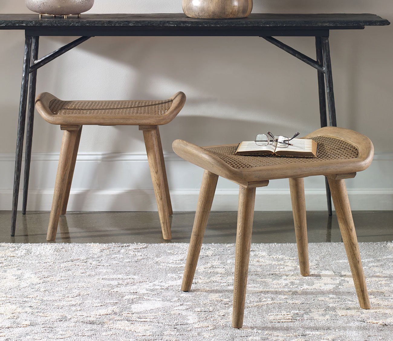 Arne Scandinavian Small Bench