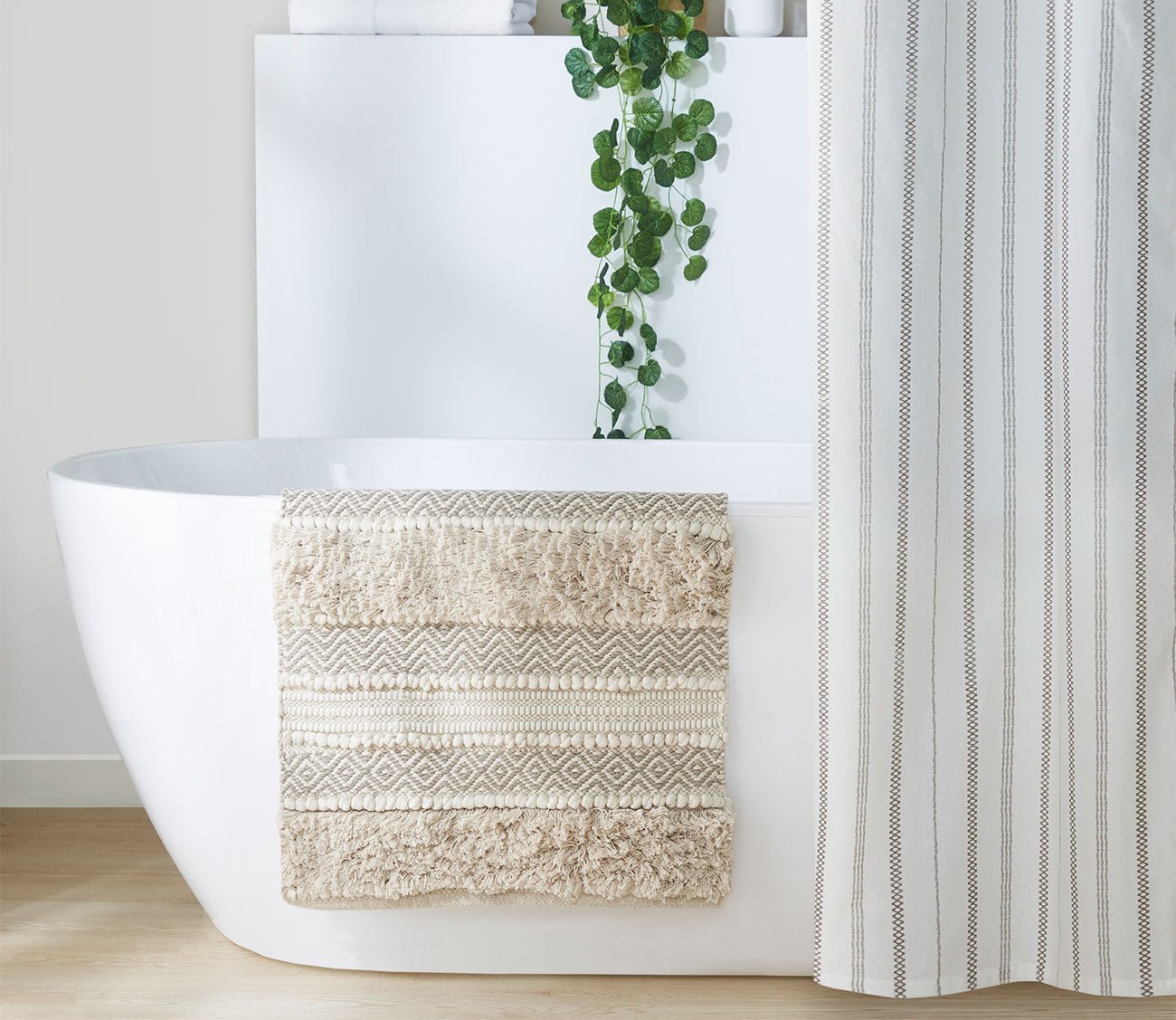 Asher Bath Rug by INK + IVY