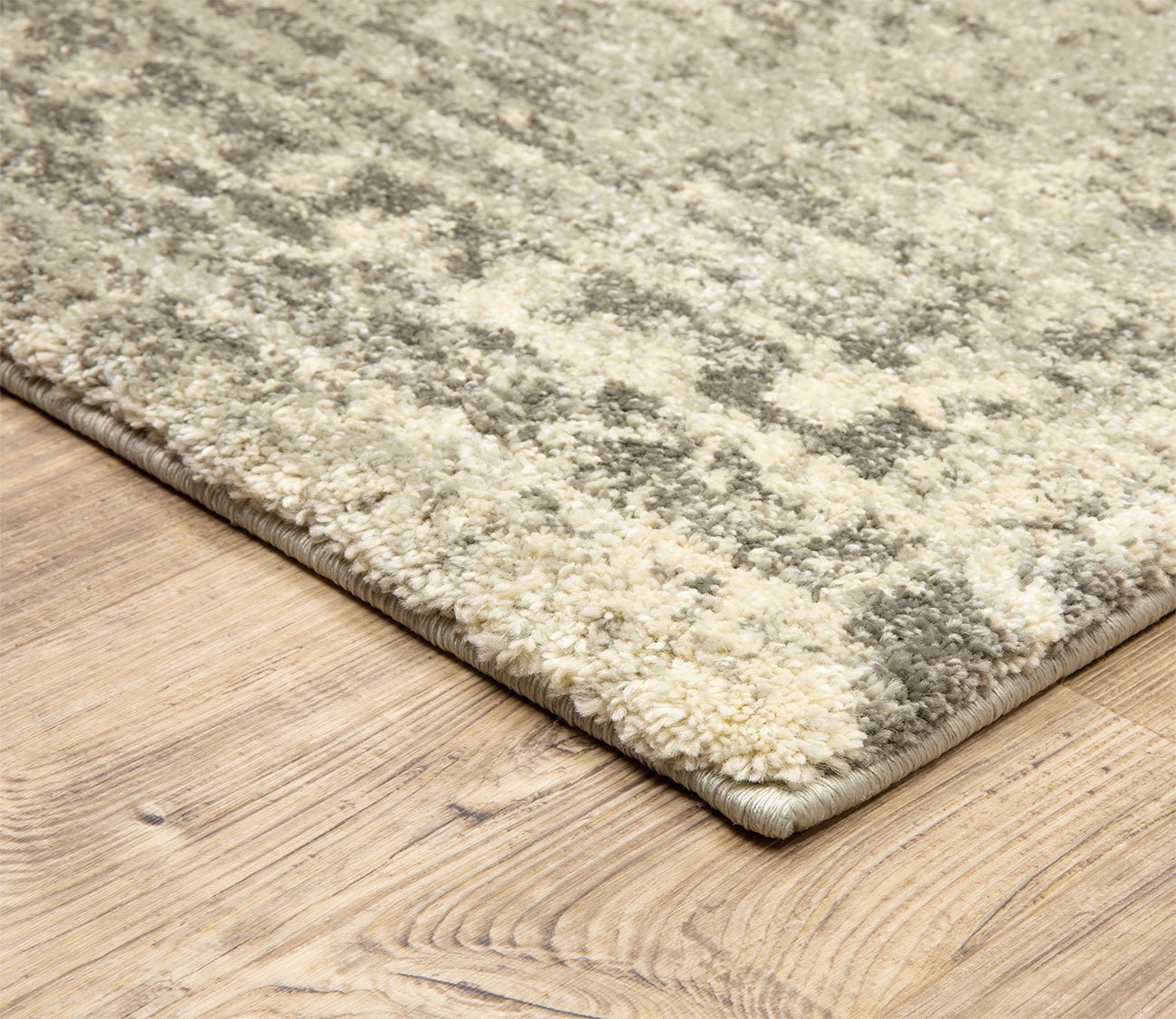 Astor Casual Distressed Beige Medallion Rug