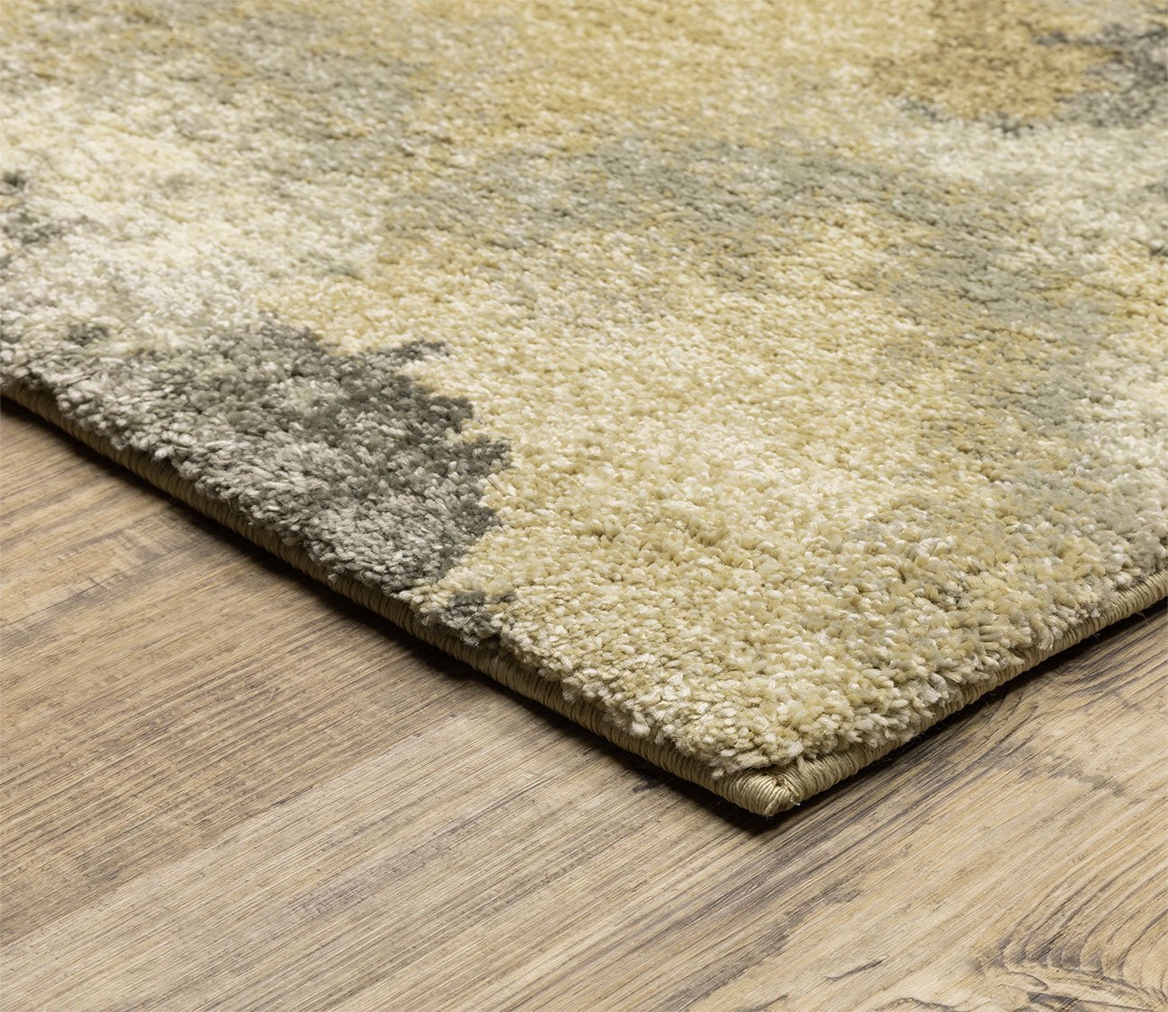 Astor Casual Textural Gold Tonal Rug