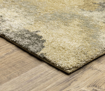 Astor Casual Textural Gold Tonal Rug by Oriental Weavers