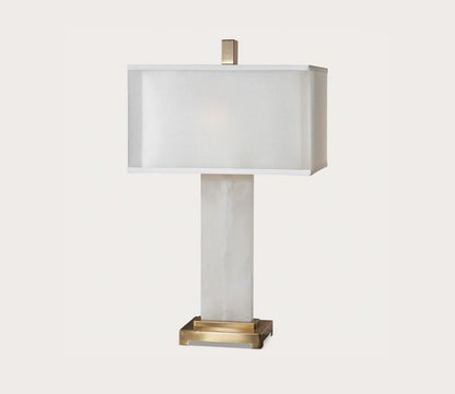 Athanas Alabaster Table Lamp by Uttermost