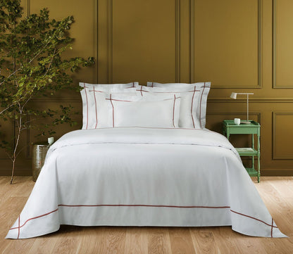 Athena Cotton Percale Duvet Cover by Yves Delorme