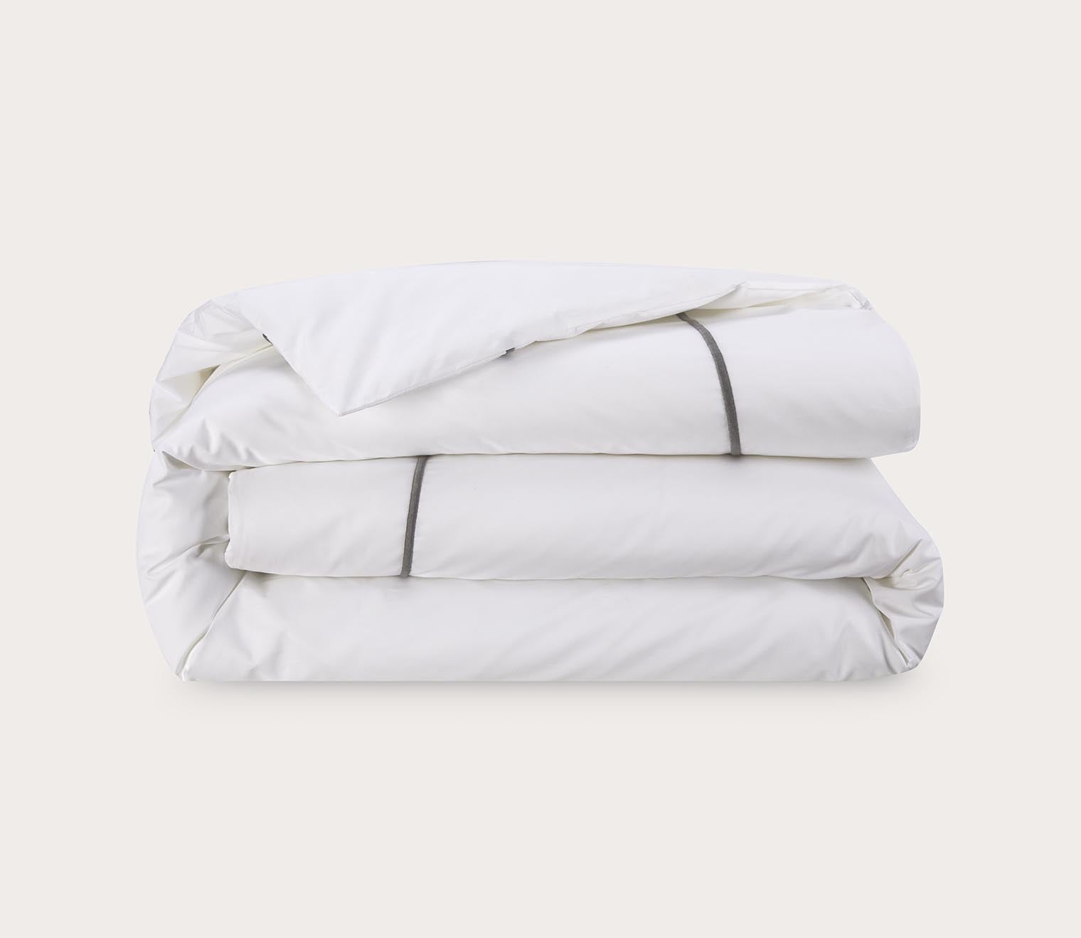 Athena Cotton Percale Duvet Cover by Yves Delorme