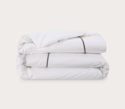 Athena Cotton Percale Duvet Cover by Yves Delorme