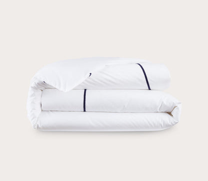 Athena Cotton Percale Duvet Cover by Yves Delorme