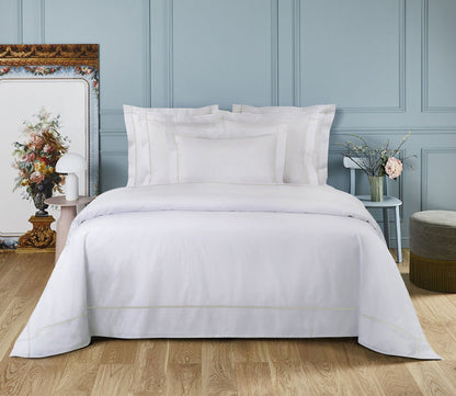 Athena Cotton Percale Duvet Cover by Yves Delorme