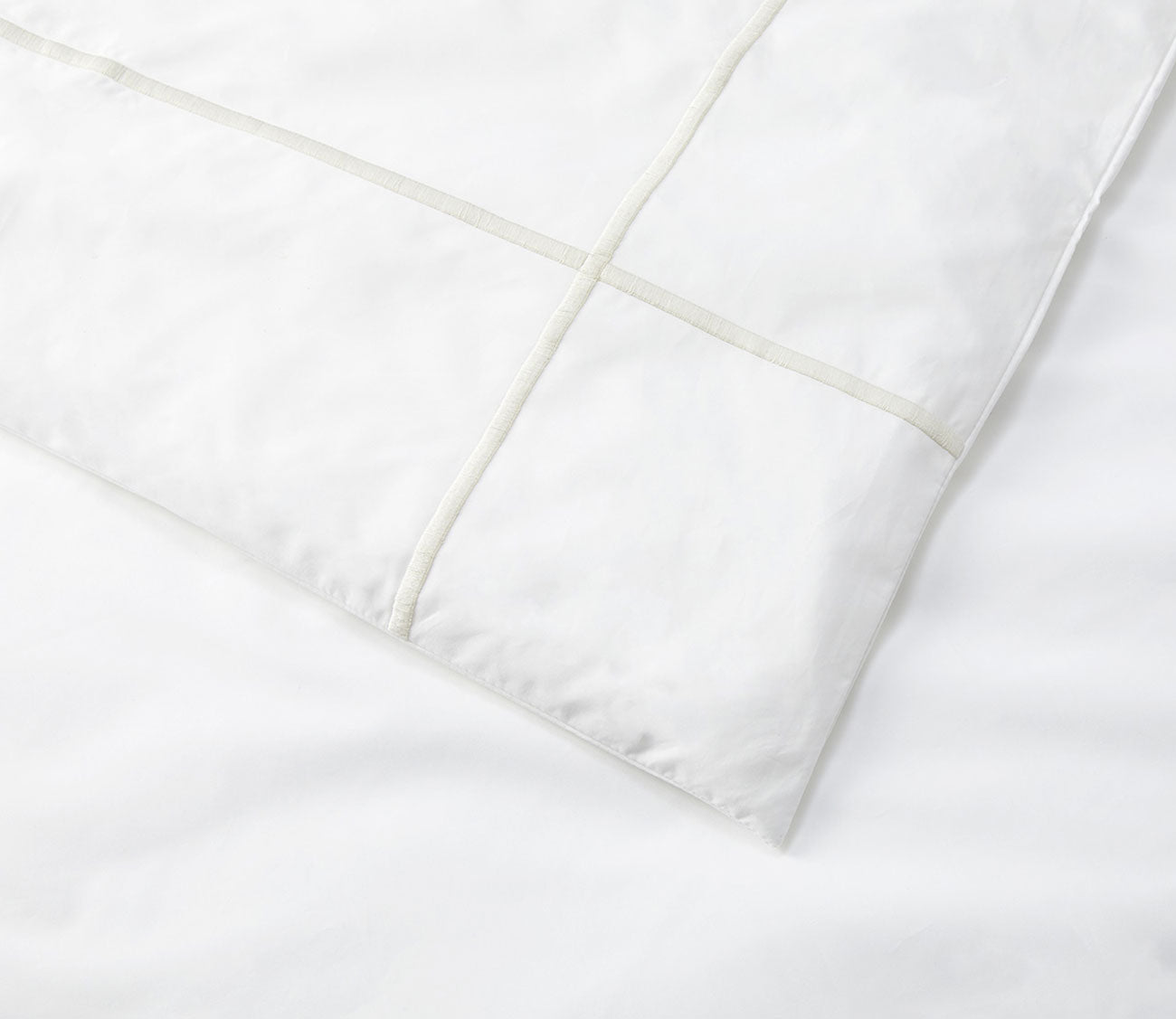 Athena Cotton Percale Duvet Cover by Yves Delorme